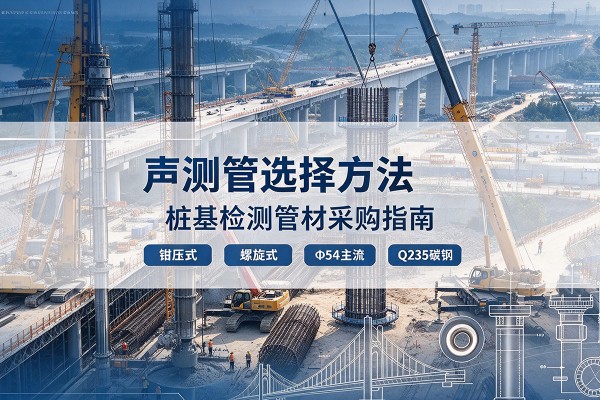 陇西声测管选型标准