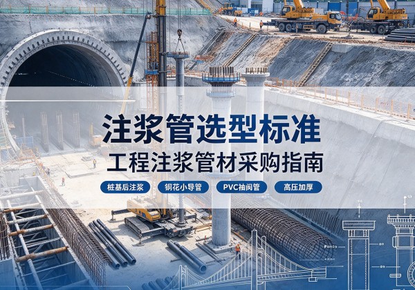 陇西注浆管选型标准