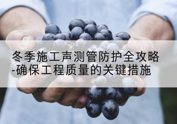 陇西冬季施工声测管有哪些防护要点？-冬季施工声测管防护全攻略-确保工程质量的关键措施
